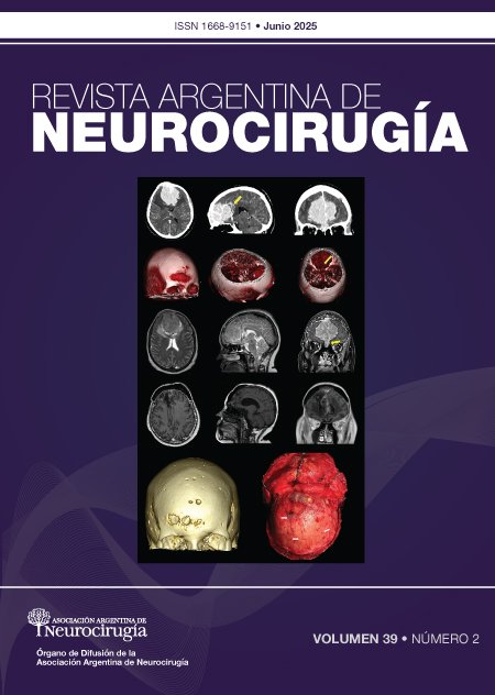 					View Vol. 39 No. 02 (2025): Revista Argentina de Neurocirugía
				
